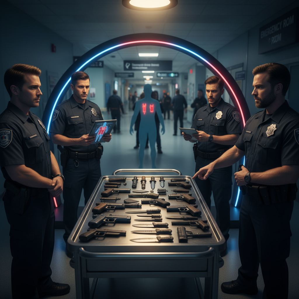 Your hospital just found 30 weapons with a new AI scanner.
