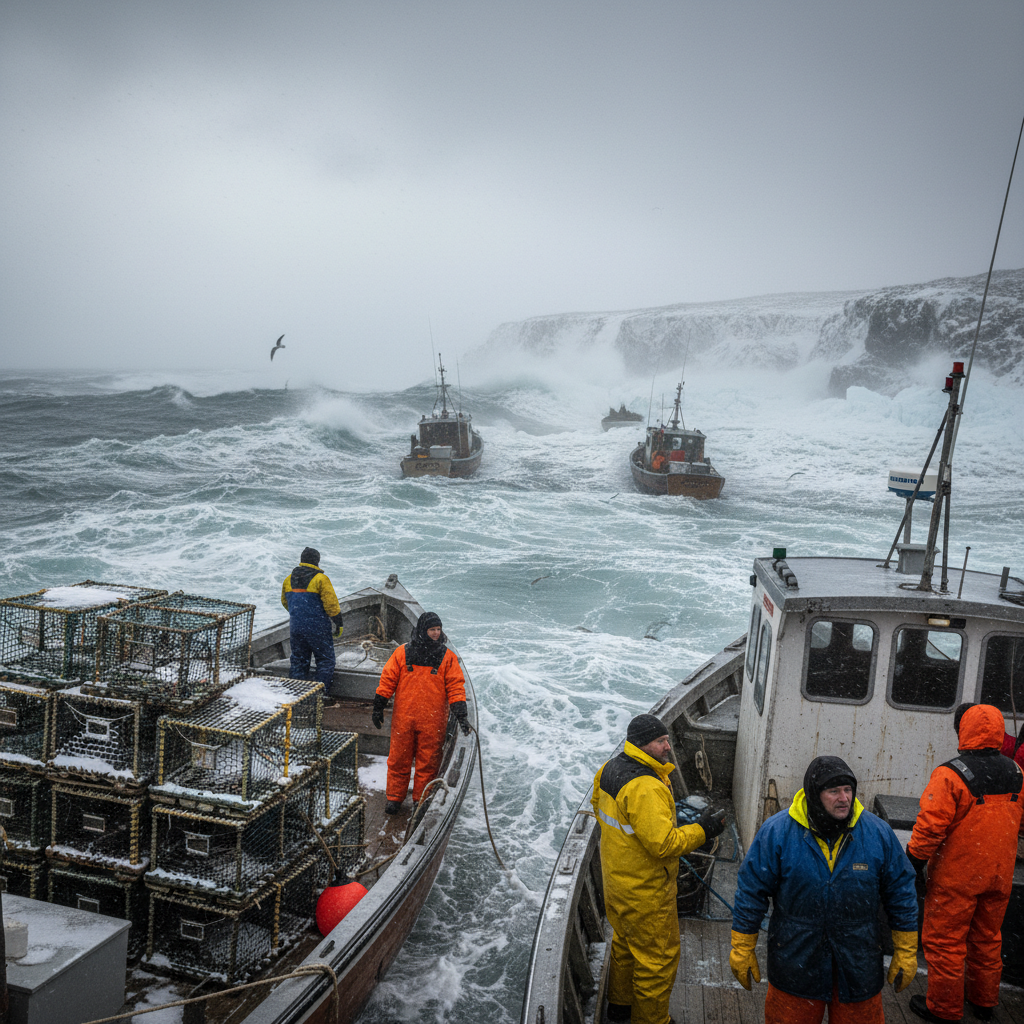 Spirity Cove's lobster fishermen are trapped, b'y.