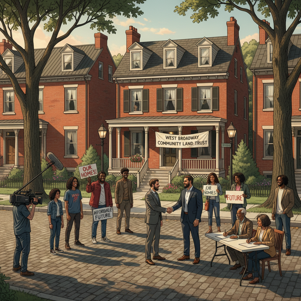 West Broadway is buying up houses to keep them affordable.