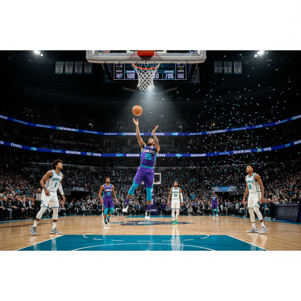 Your Hornets just pulled off a playoff stunner. Did you see it?