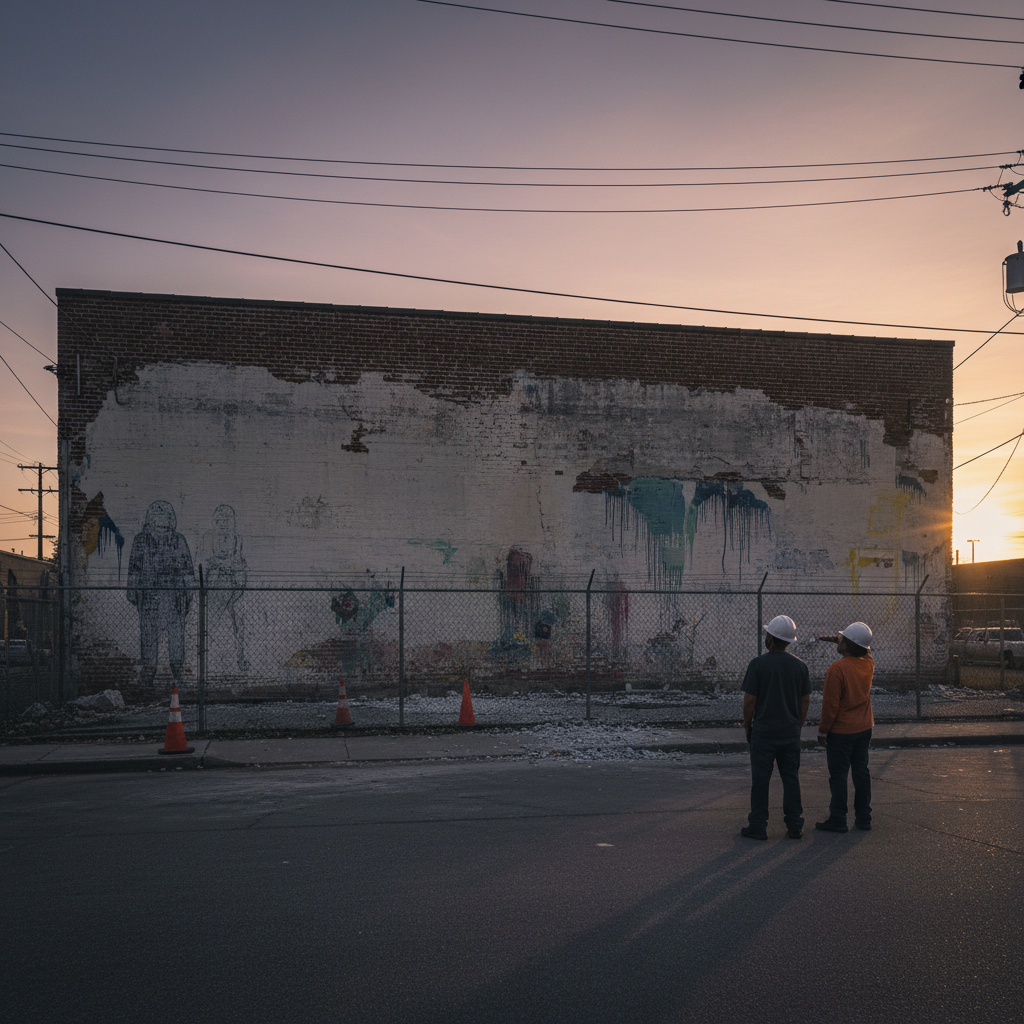 Your OST/South Union mural is gone. Seriously.