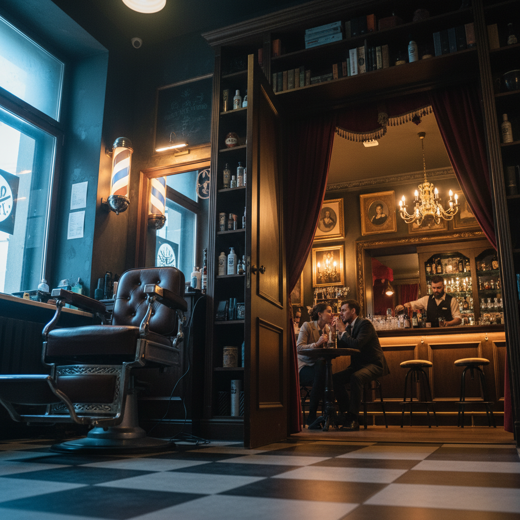 Your Highland Park barber has a secret Russian speakeasy
