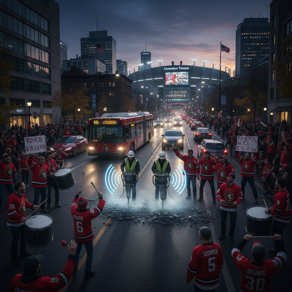 Your Elgin Street commute just got a lot louder for the Sens.