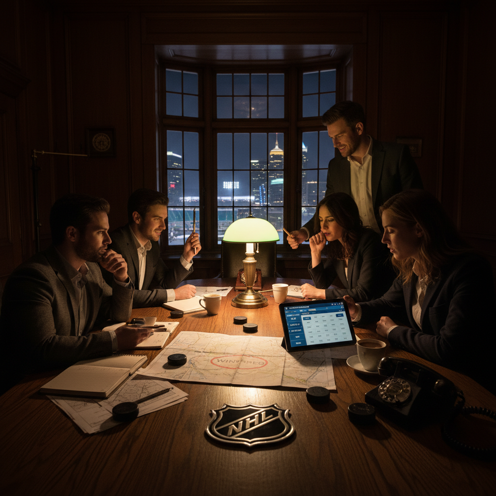 Six Winnipeg friends are secretly running the NHL.