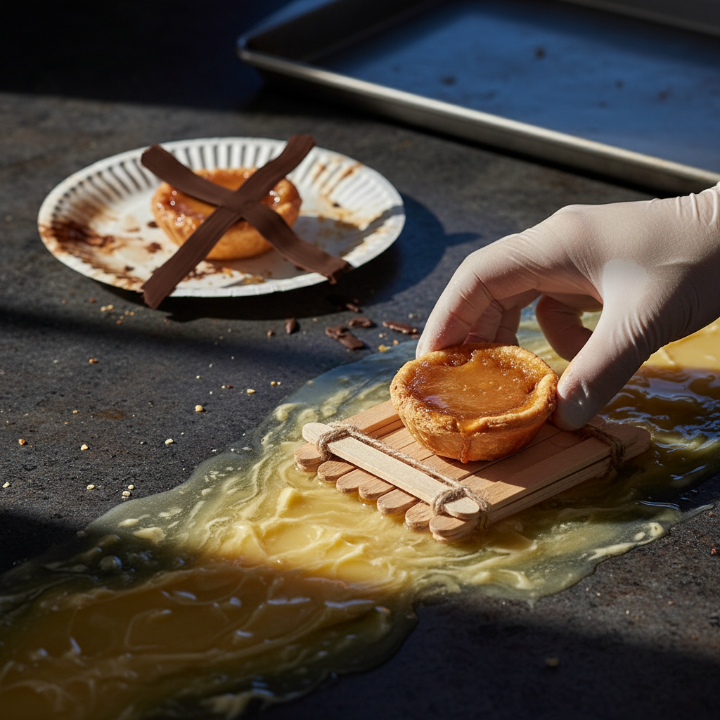Someone's trying to save your butter tarts after one bad one.