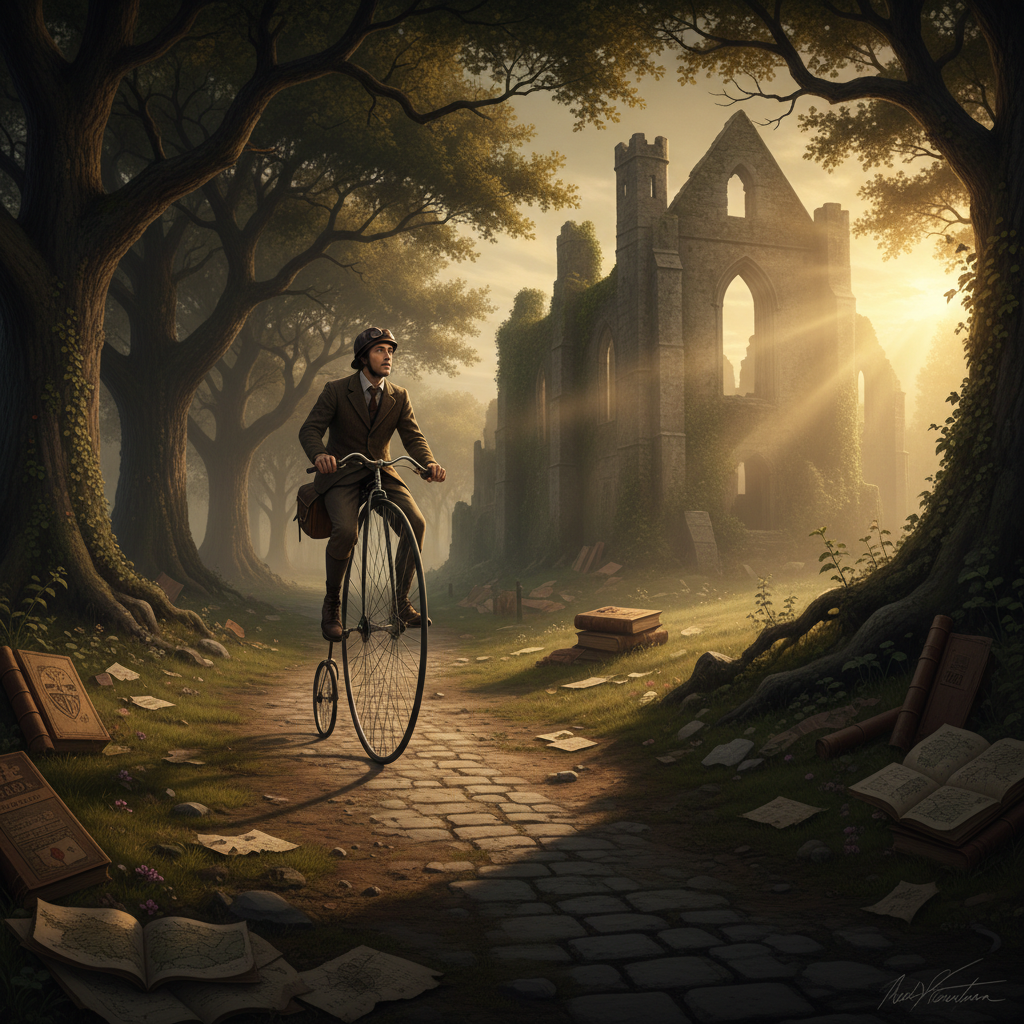 Your bike ride just became a 155-year-old history lesson