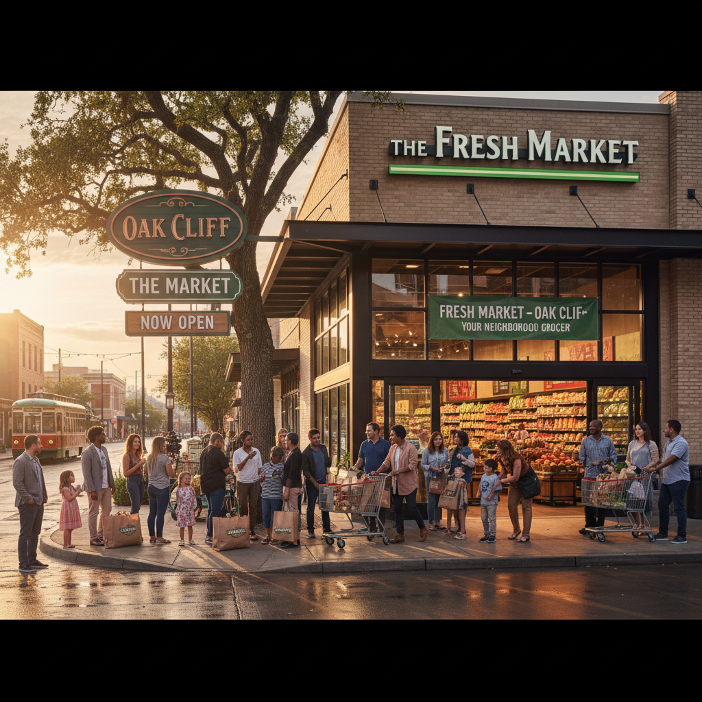Oak Cliff is finally getting the Fresh Market it deserves