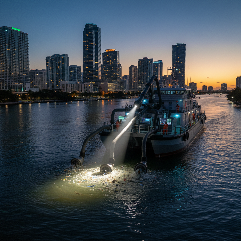 Your Miami River might get a vacuum, no, seriously.