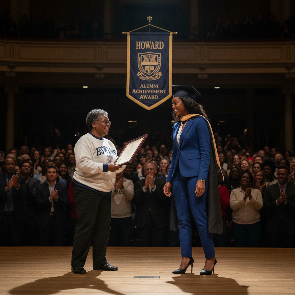 This Howard grad's full-circle moment will make you proud