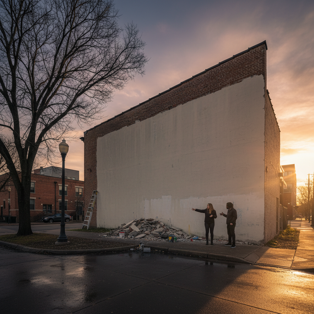 Your OST/South Union mural just vanished. What happened?
