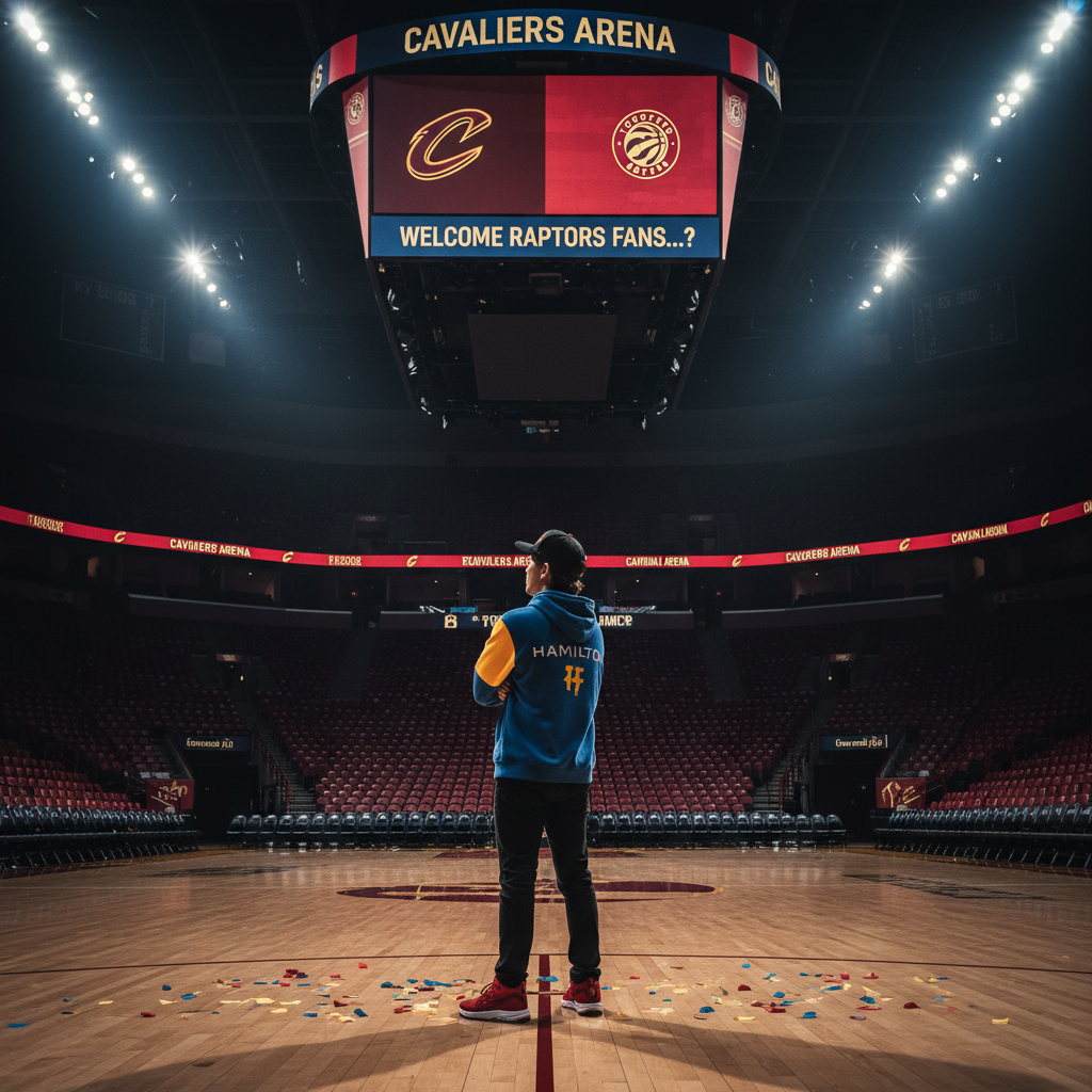 A Hamilton fan went to Cleveland for the Raptors. Would you?