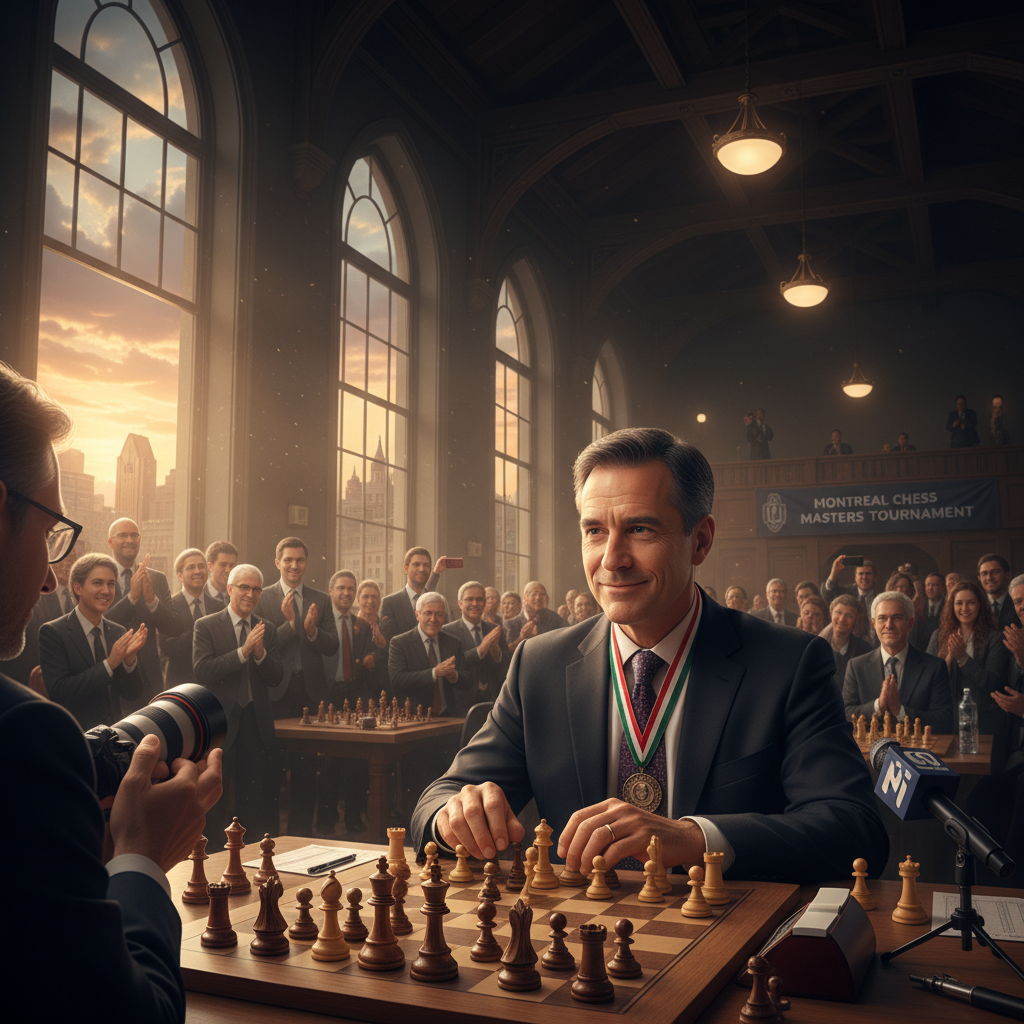 Your neighbour Jorge Moreno just earned a chess master title in Montreal