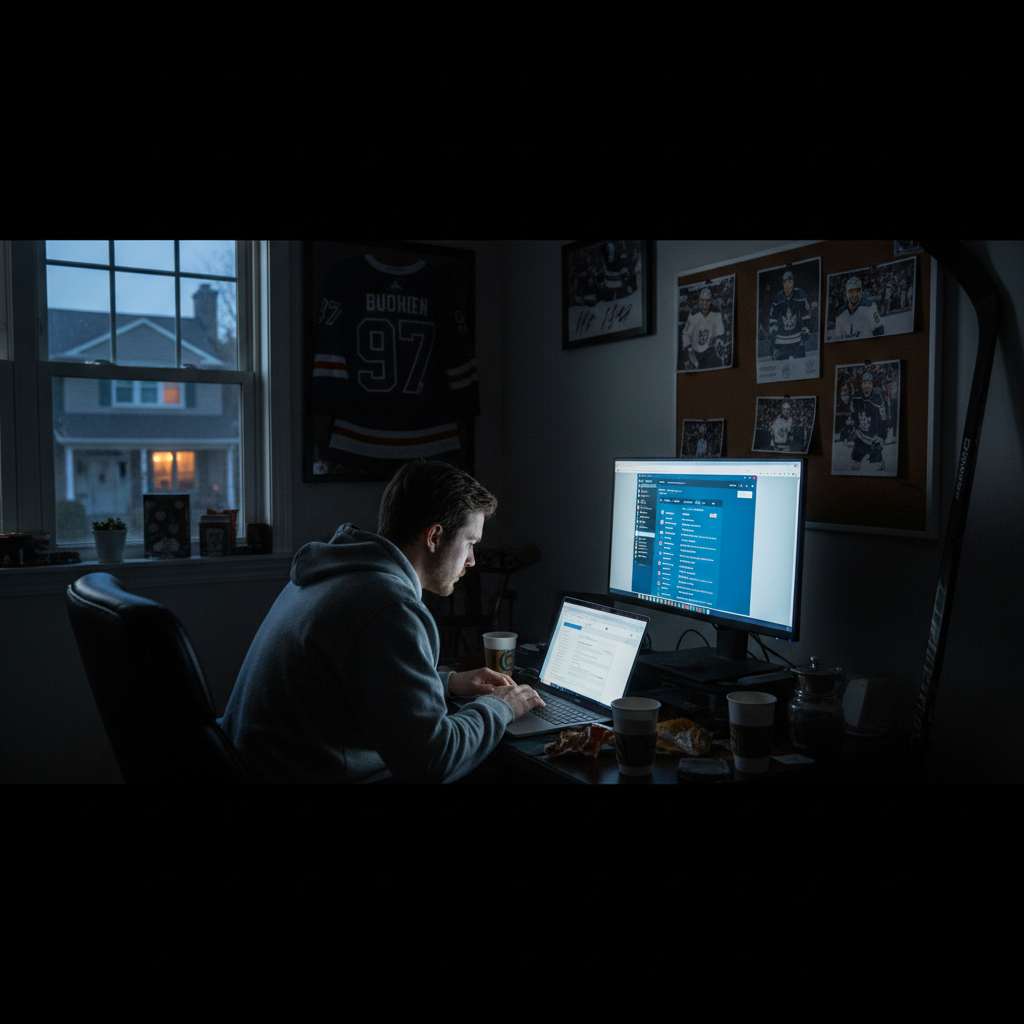 Your neighbour could be running an NHL star's social media