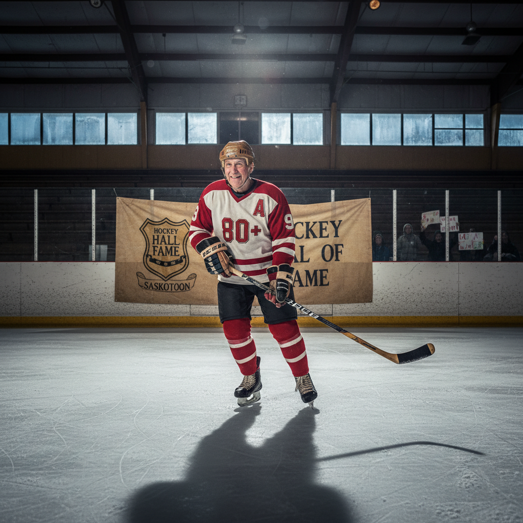Your grandpa might make the 80+ Hockey Hall of Fame in Saskatoon