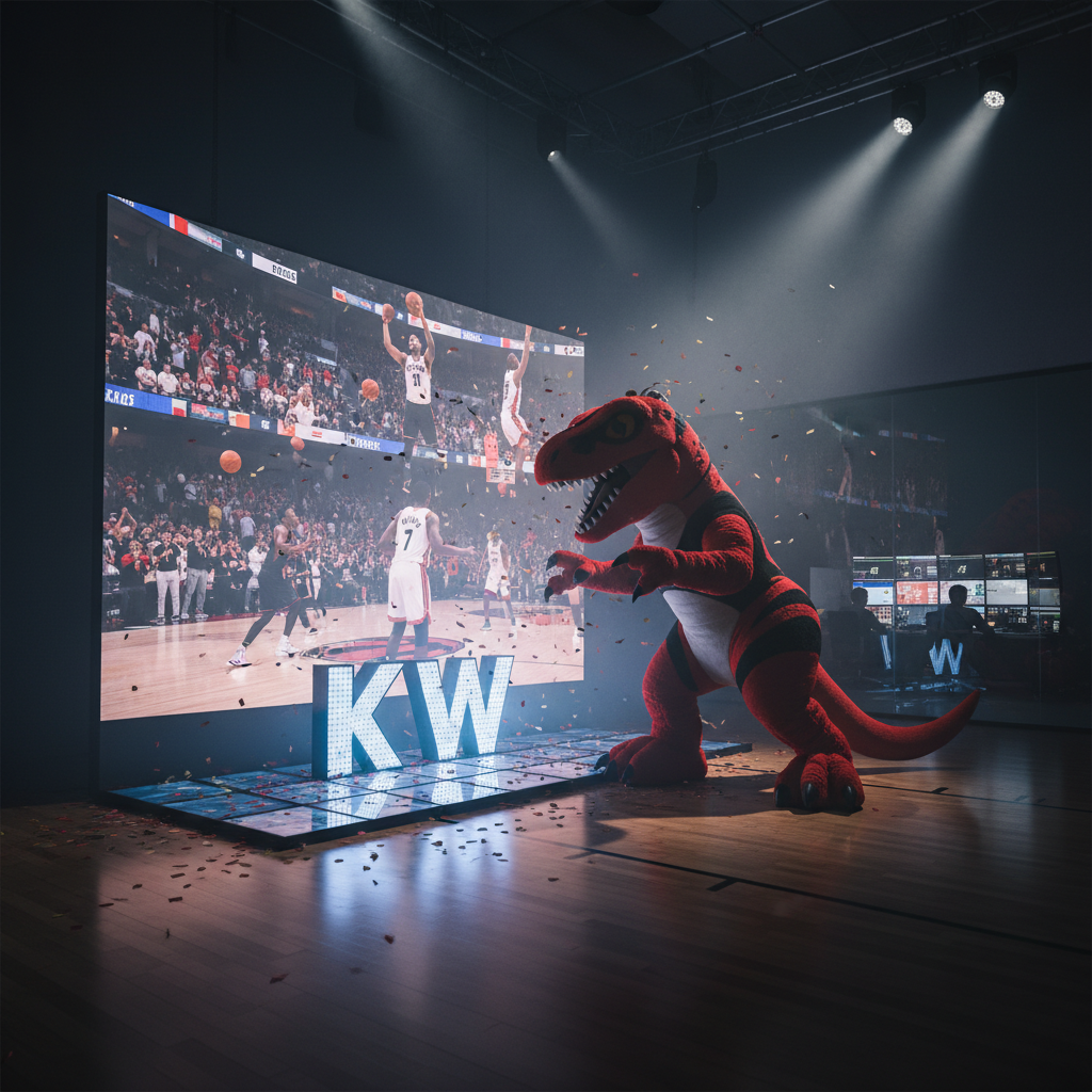 Your Raptors hype videos just got a whole lot more KW
