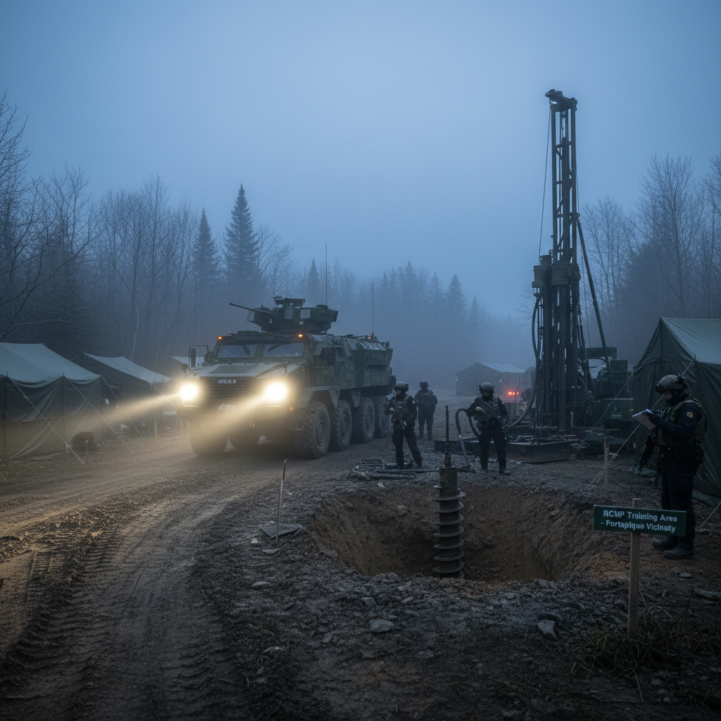 Your RCMP just drilled near Portapique days before the anniversary. Seriously?