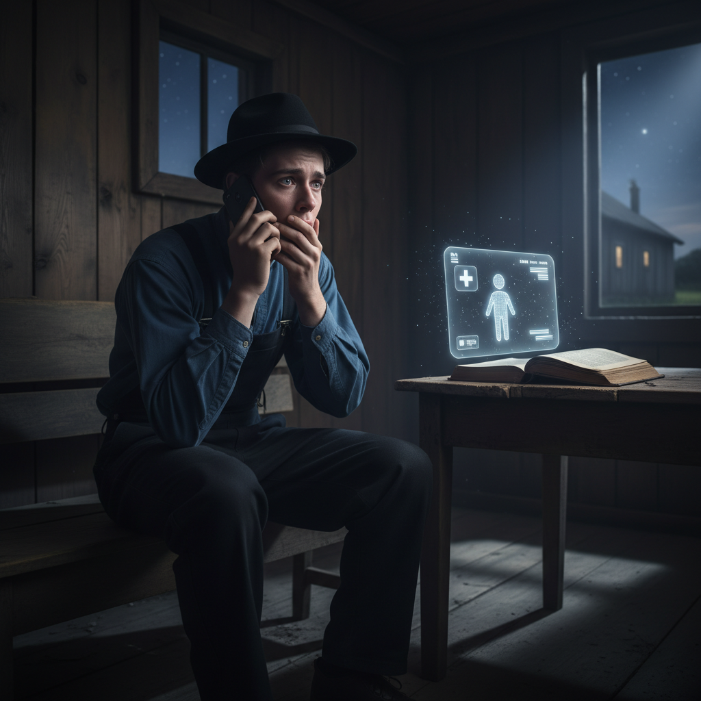 A Hutterite teen called a help line. You won't believe why.