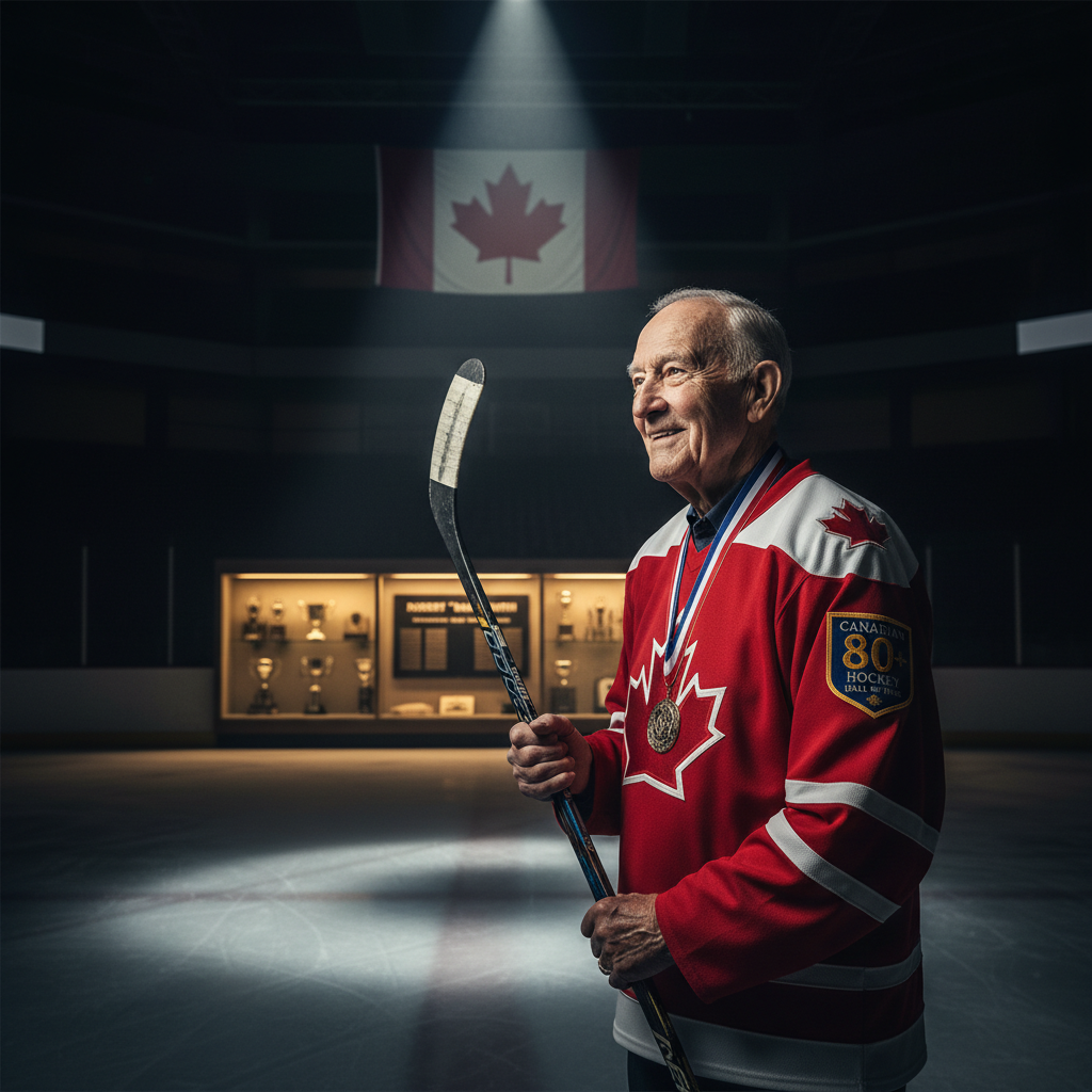 Your grandpa made the Canadian 80+ Hockey Hall of Fame