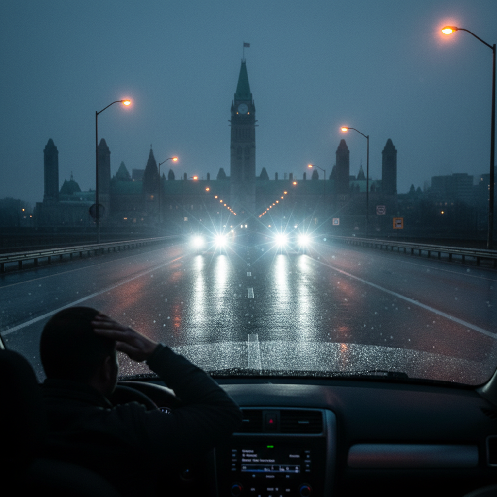 Those Regina headlights are blinding us. Tell Ottawa.