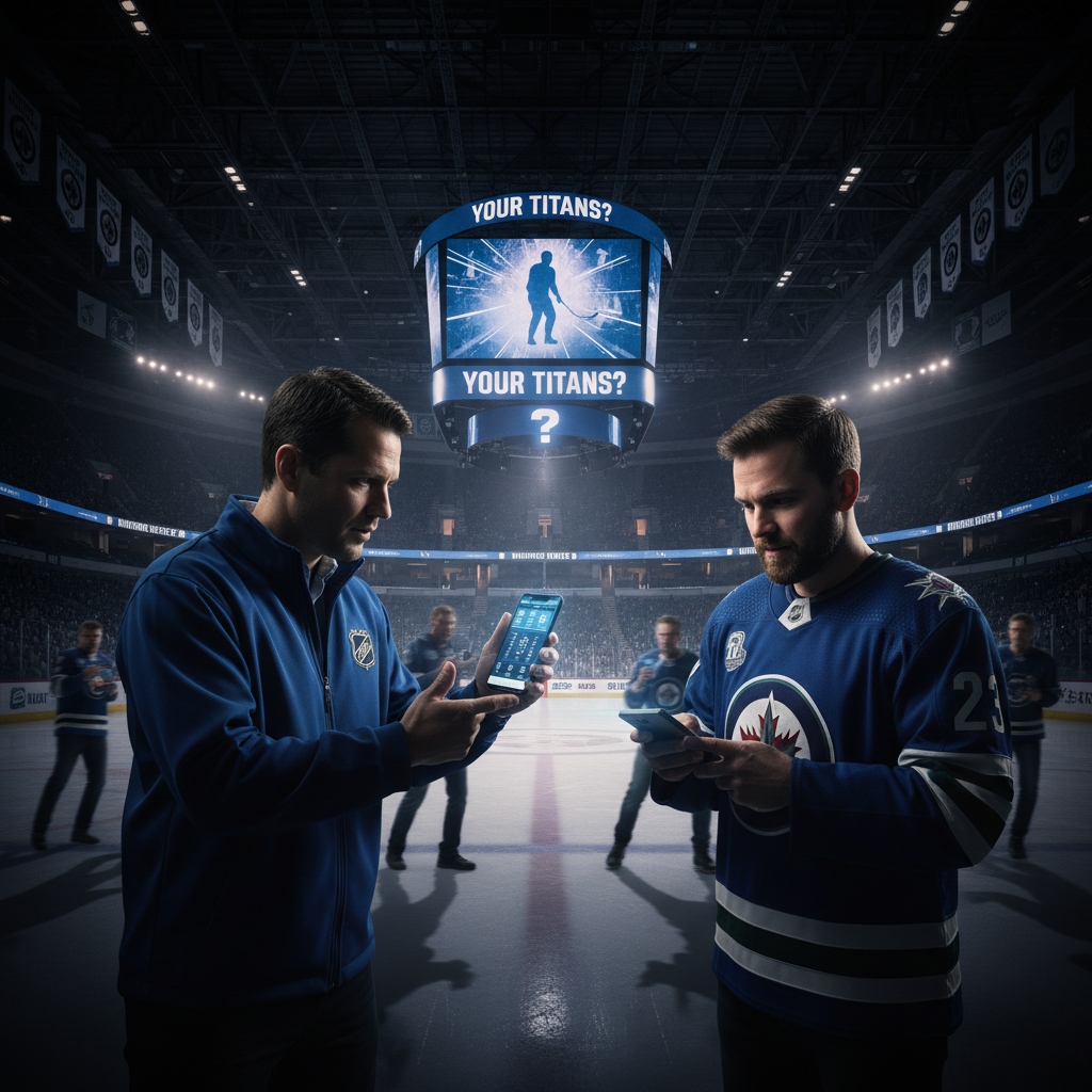 The NHL's using Winnipeg guys and phones. What about YOUR Titans?