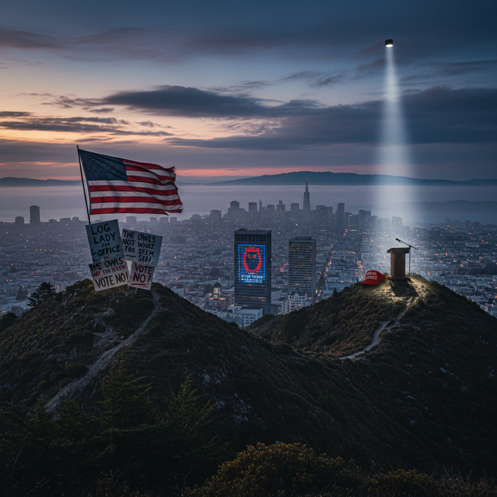 Your Twin Peaks view just got political.