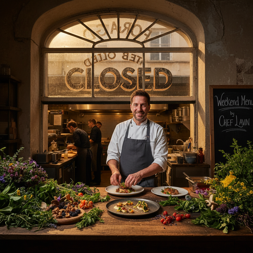 Foraged closed, but Chef Lavin just saved your weekend.