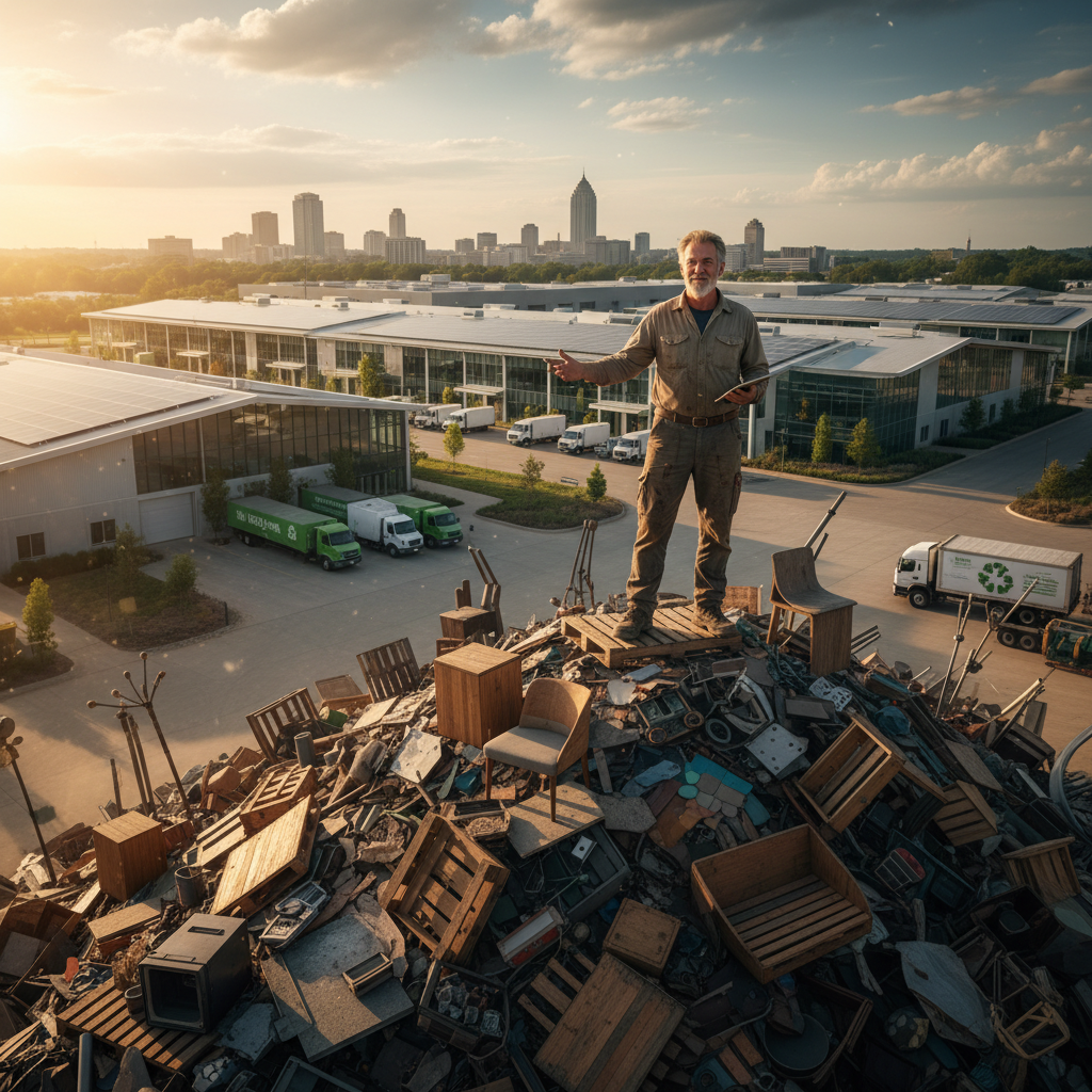 Your Raleigh neighbor built a global empire from dumpster scraps