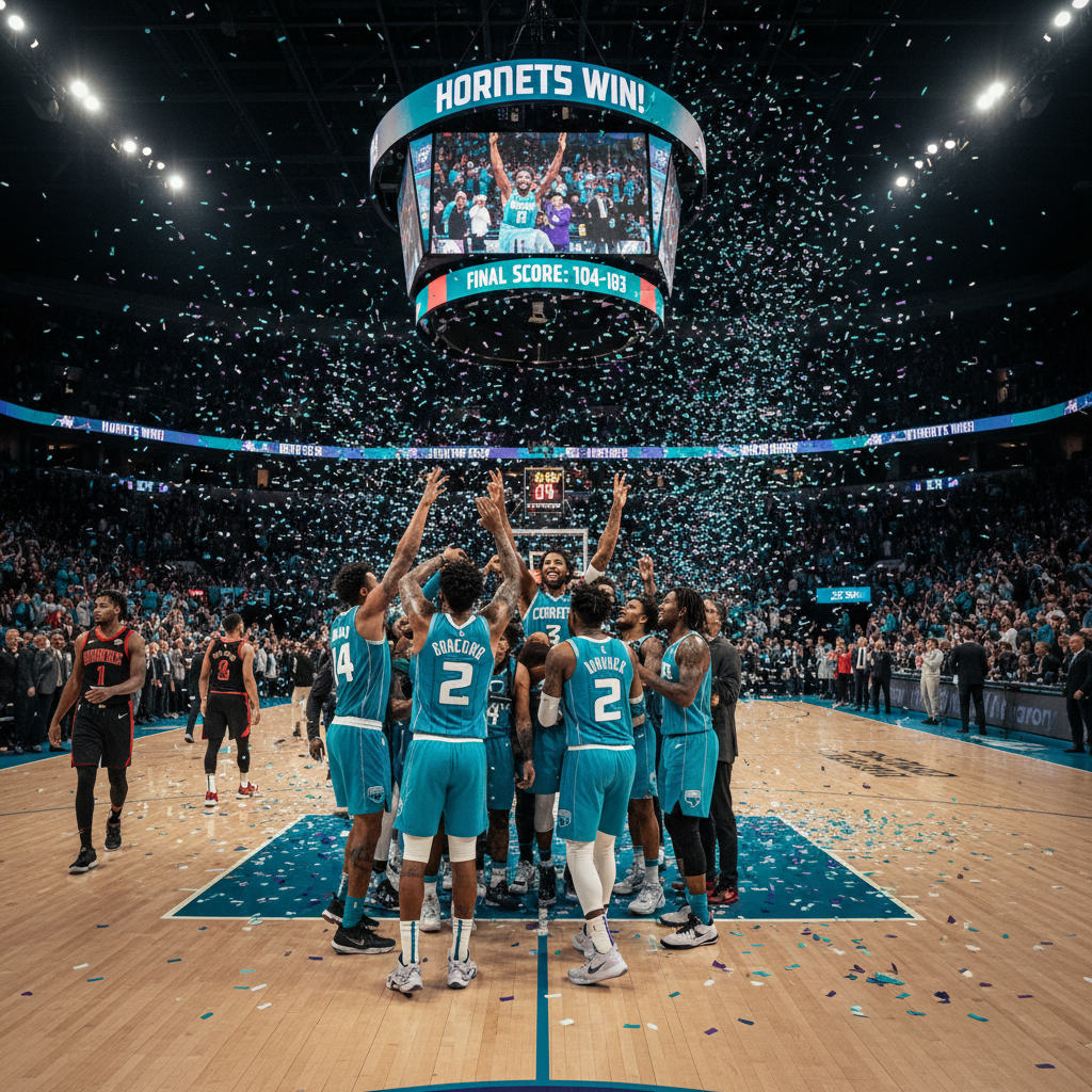 Your Hornets just pulled off a play-in thriller.