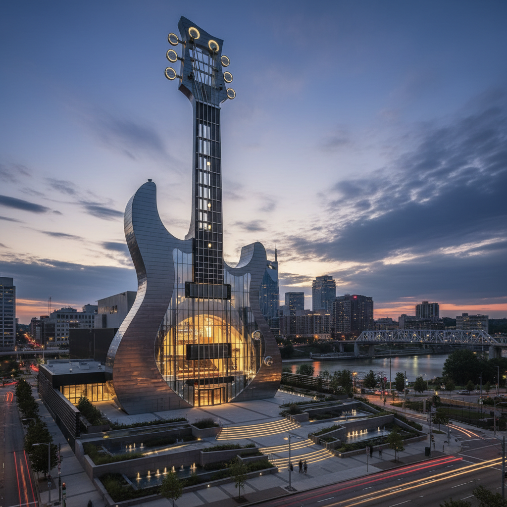 Nashville's new TPAC will look like a guitar. Seriously.