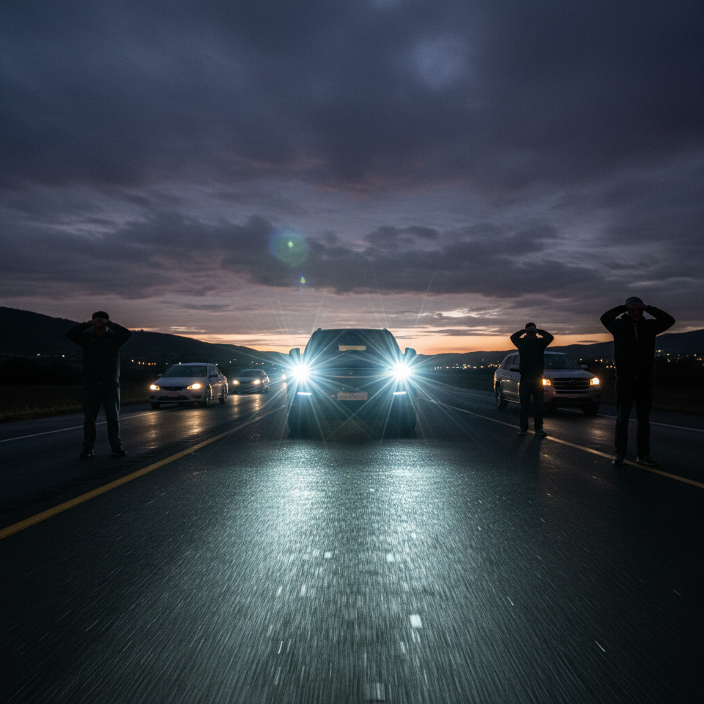 Your headlights are blinding everyone. Tell Transport Canada why.