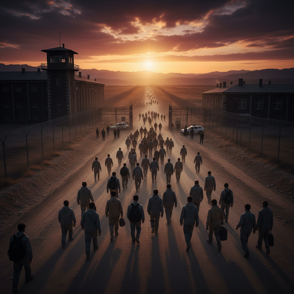 Your government just let 150 inmates walk free.