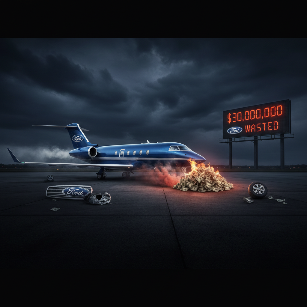 Ford just wasted $30 million of your money on a jet.
