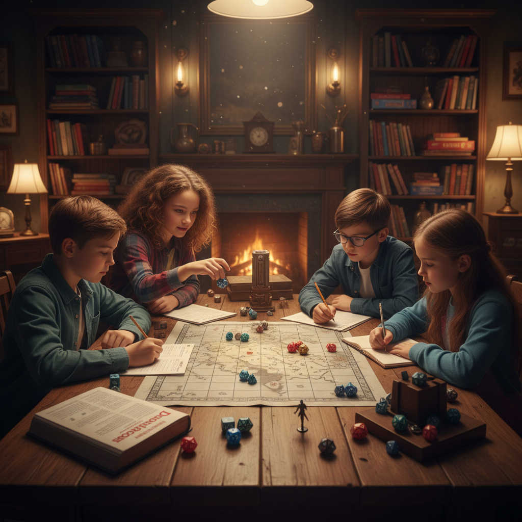 Your kids are using D&D to build real skills.