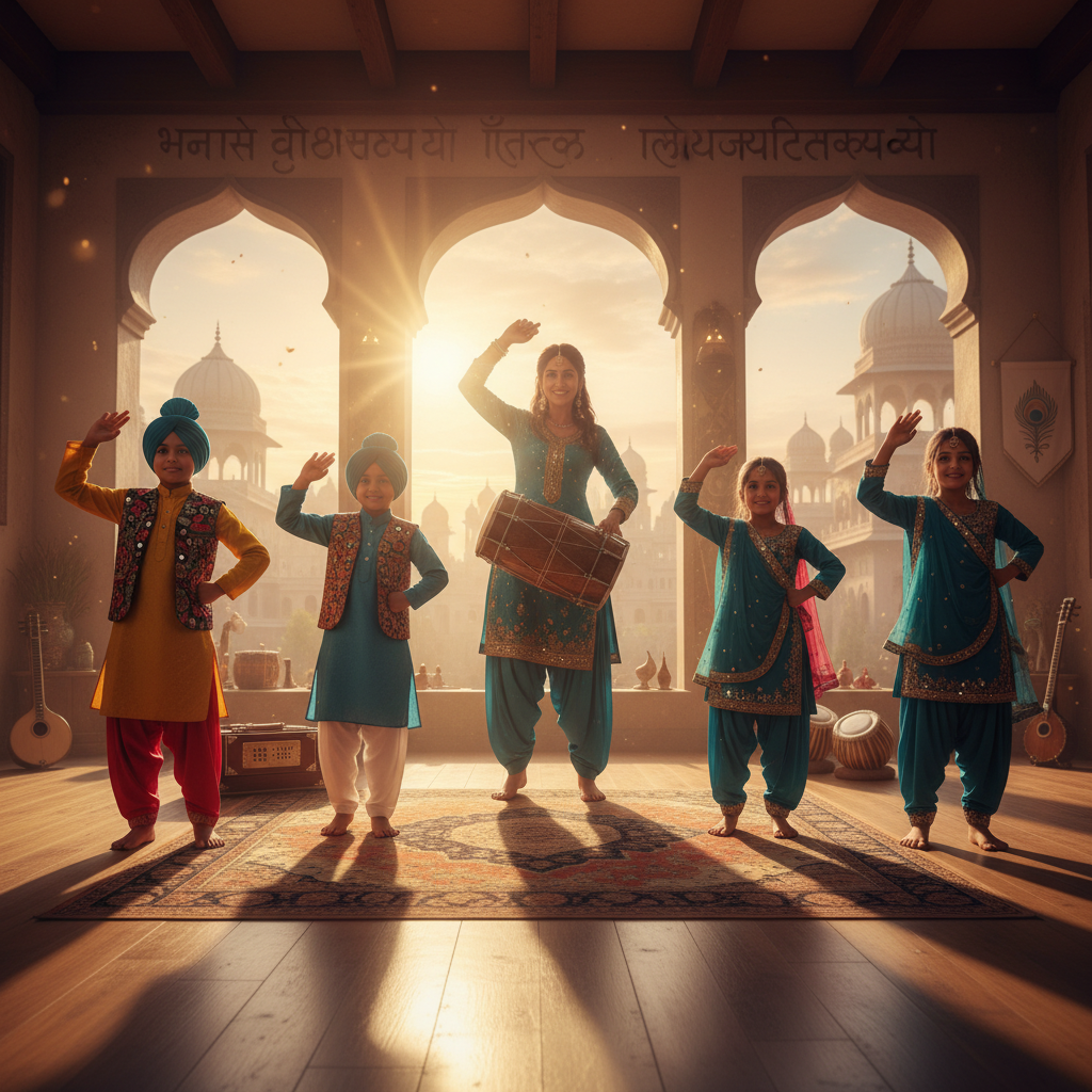 Your kids will want Punjabi classes after this.