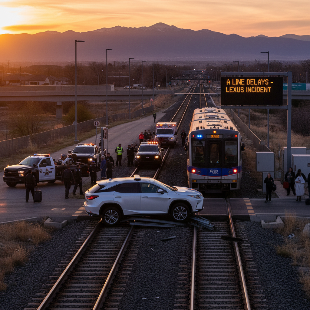 A Lexus just shut down your A Line to DIA