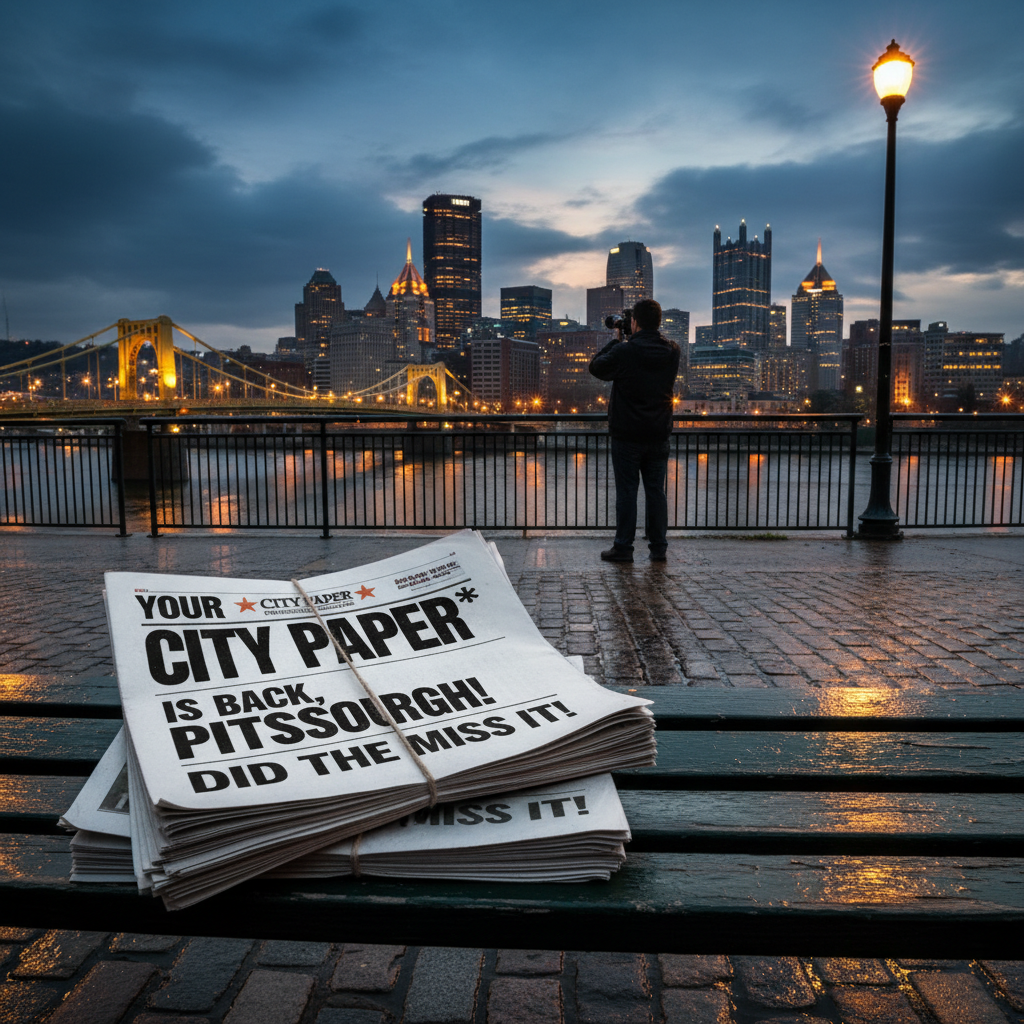 Your *City Paper* is back, Pittsburgh! Did you miss it?