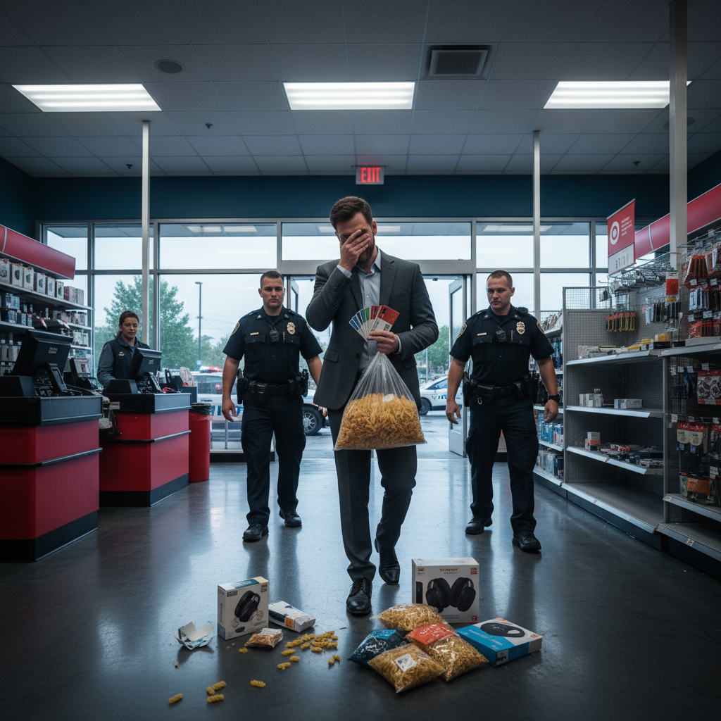 This Irvine guy scammed Target with dried pasta.