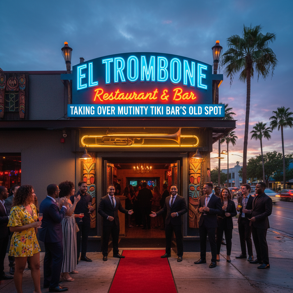 El Trombone is taking over Mutiny Tiki Bar's old spot. Are you ready?