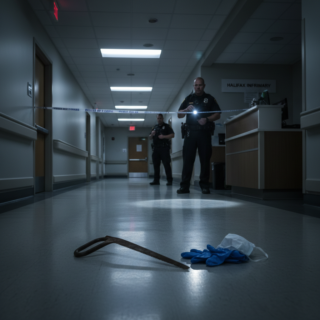 Someone brought a hacksaw to your Halifax Infirmary. What's next?