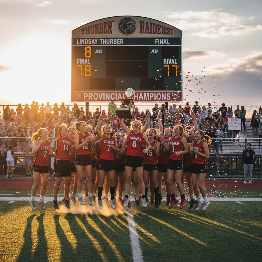 Did Red Deer's Lindsay Thurber just make history?