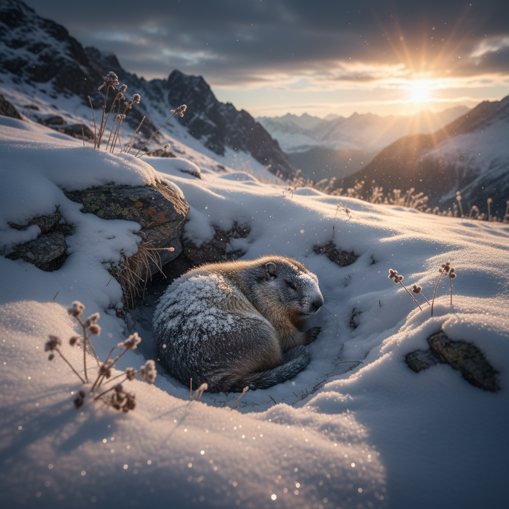 Roger the marmot is still asleep. Should you be worried?