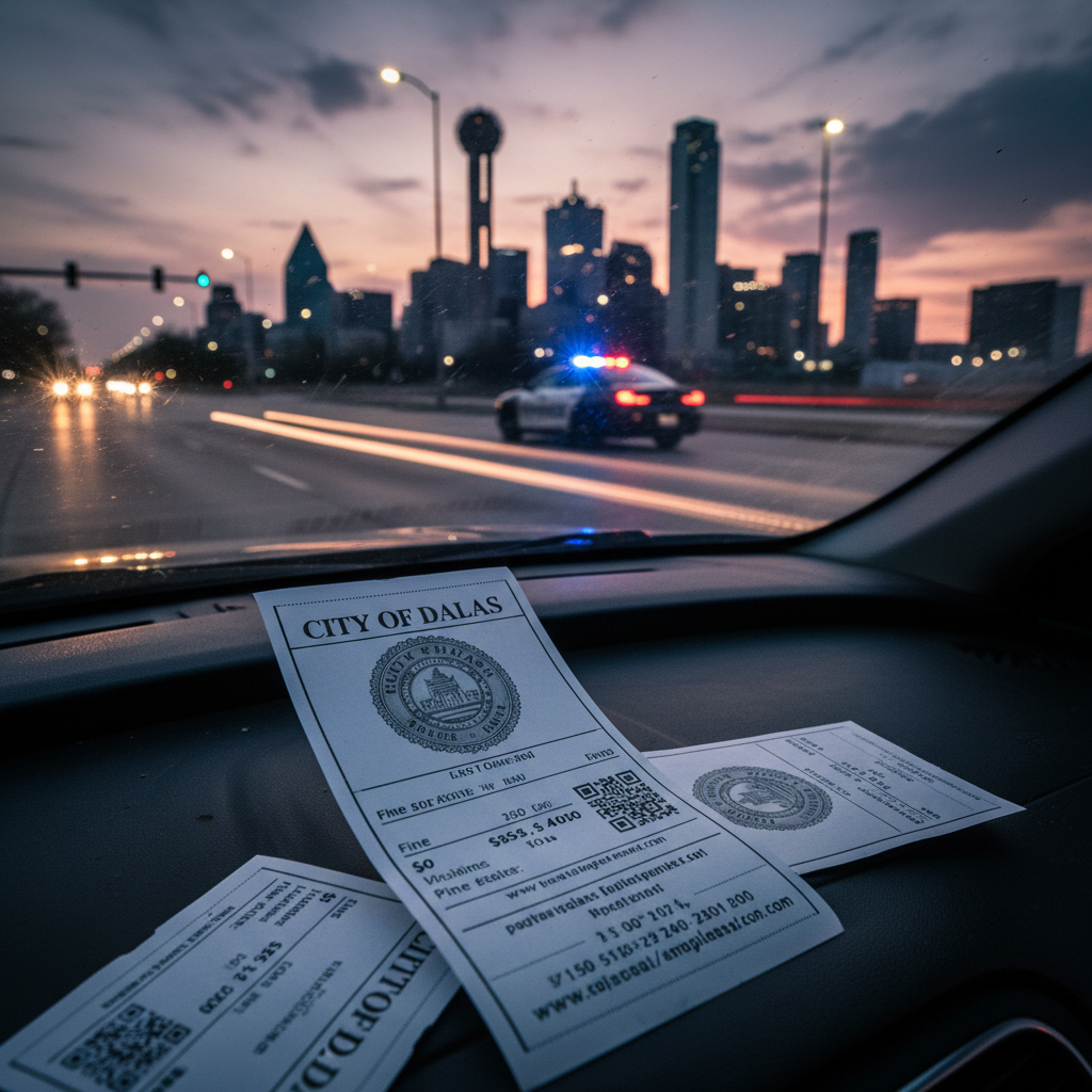 Someone's sending fake parking tickets in Dallas. Don't fall for it.