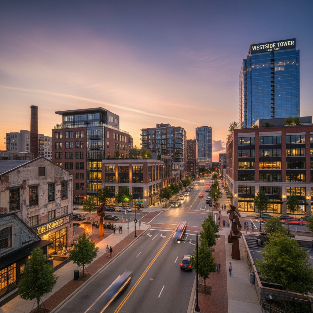 Atlanta's Upper Westside is only ten years old. Wait, what?