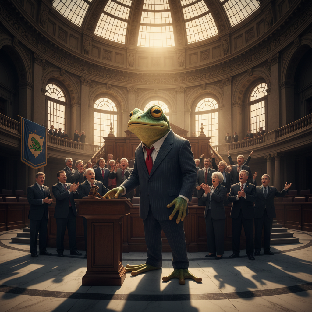 Your statehouse wants to make the Loveland Frogman official. What?!