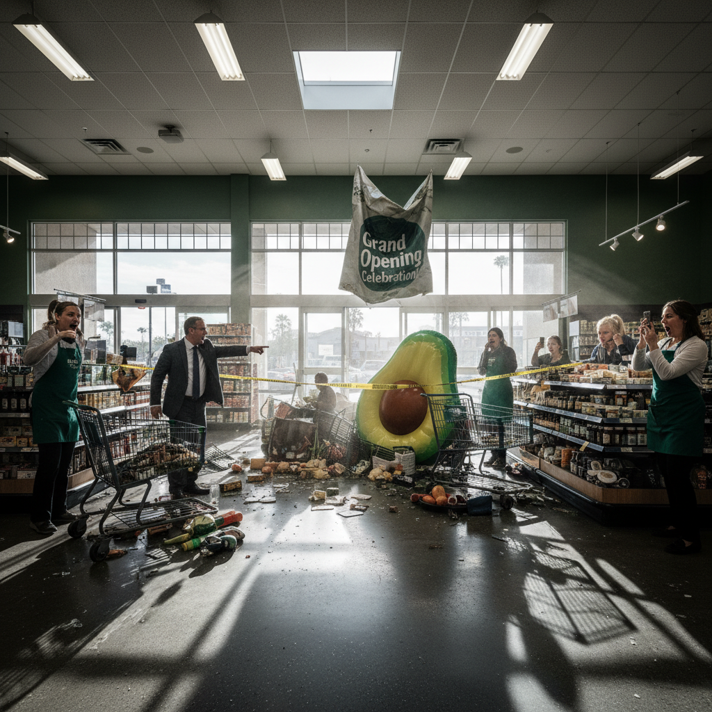 You won't believe what happened at Whole Foods in Valencia.