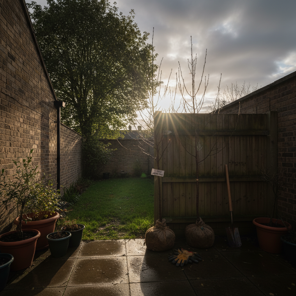 Your London yard needs two free trees today