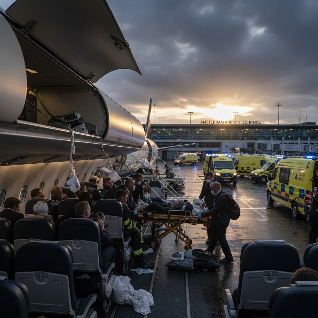 25 injured on a Delta flight to Amsterdam. What happened?
