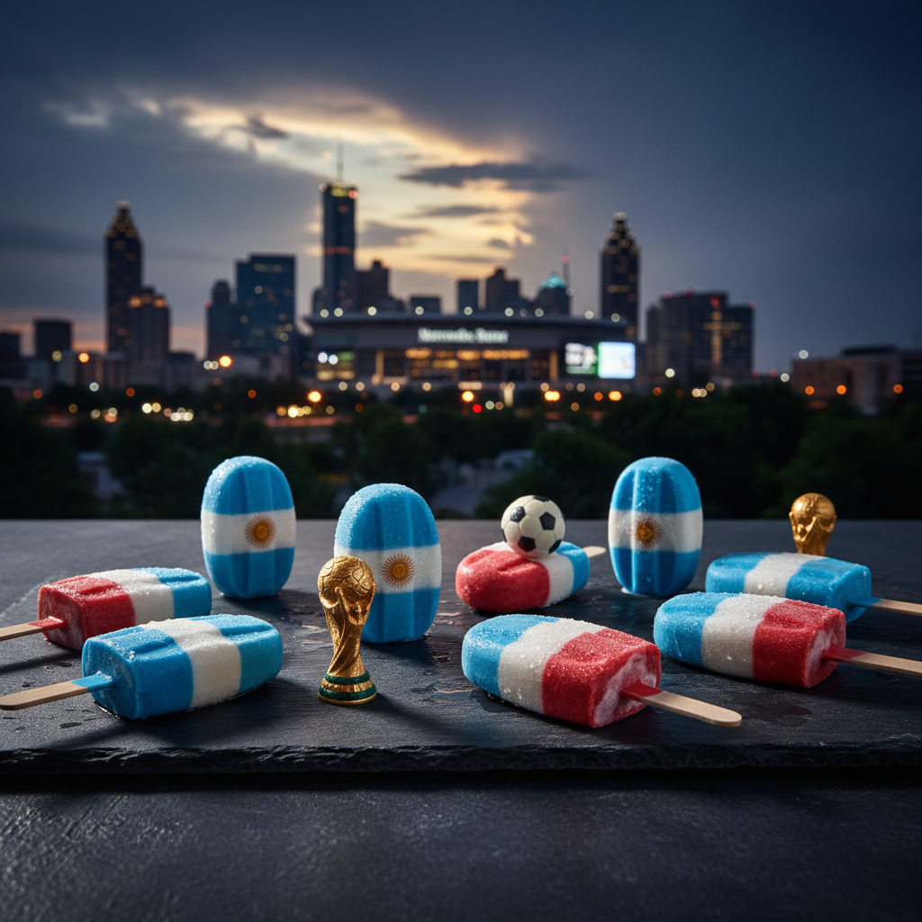 Your World Cup popsicles just dropped. Argentina in ATL?