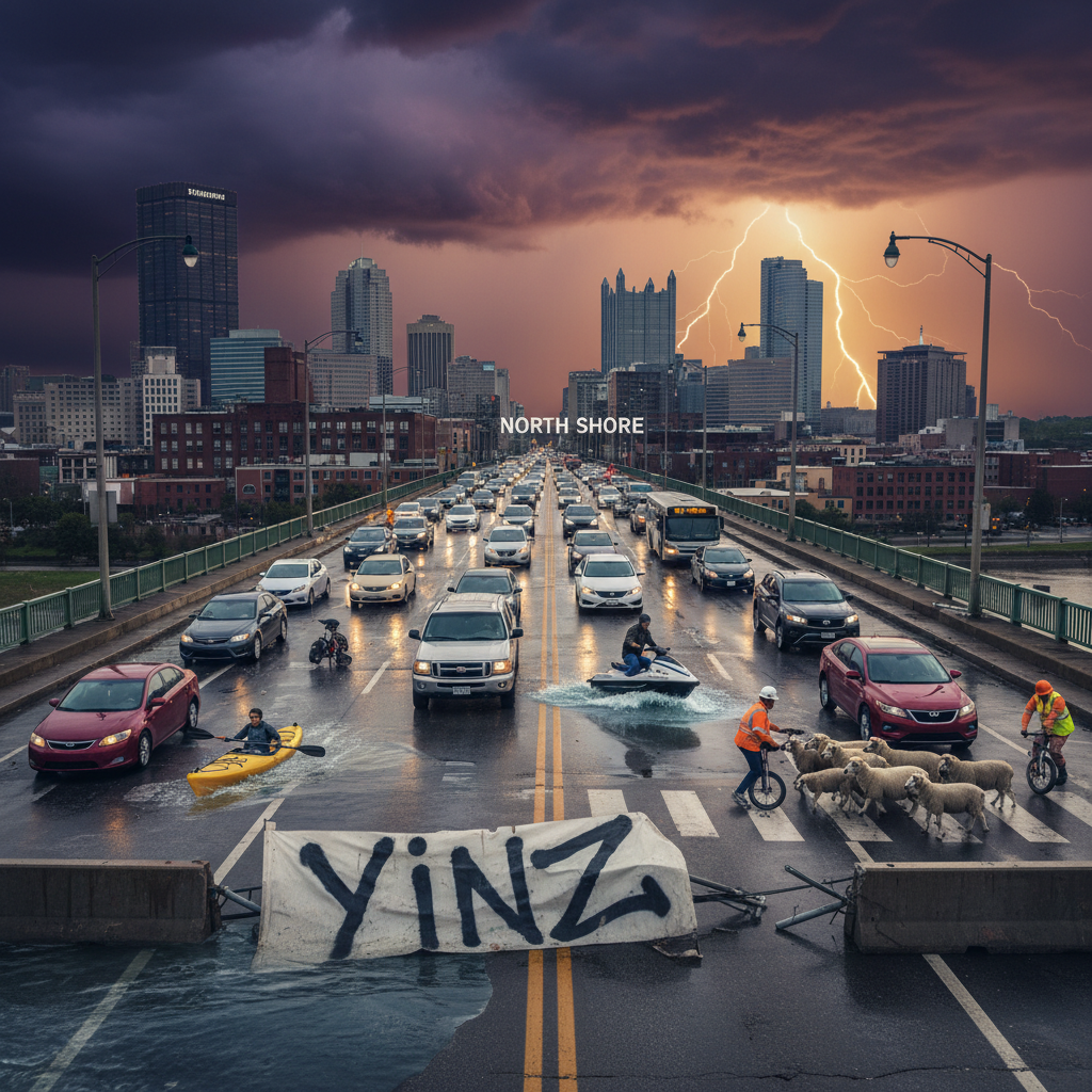 Your North Shore commute will be wild this week, yinz.