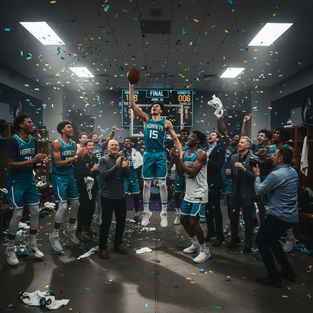 Your Hornets just pulled off an April 15th stunner.